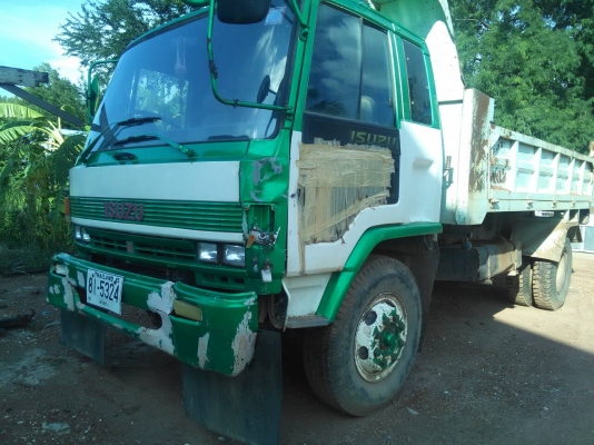 หกล้อ อีซูซุ FTR32H175 ดั้ม สภาพดีพร้อมใช้งาน ทะเบียนพร้อมโอน ราคา 485,000บ ต่อรองได้