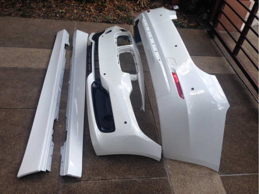 กันชนหน้า-หลัง พร้อมสเกิร์ตข้าง BMW 3 Series F30