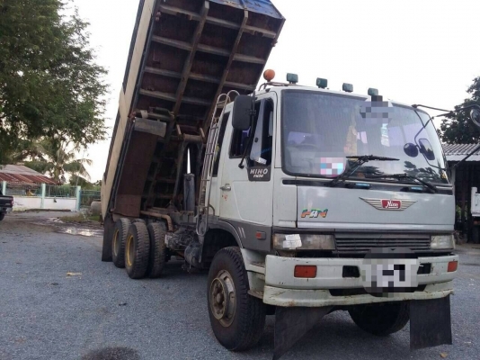 ขาย HINO 3M สองเพลาดั๊ม กระบะเหล็ก