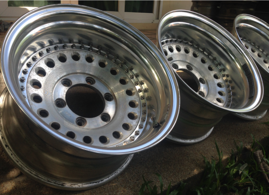 ล้อแท้ Raguna ลายหยดน้ำ ขอบ16 6รู139 กว้าง 8.5 นิ้ว ET -30 Made in Japan สภาพสวย สีเดิม ไม่มีซ่อม