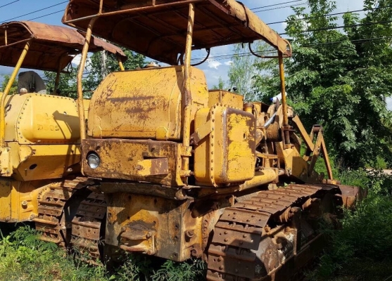 ขายรถแทรคเตอร์ KOMATSU D50 S สภาพพร้อมใช้งาน เอกสารสัญญาซื้อขาย เครื่องดี ปั้มดี โซ่เต็ม