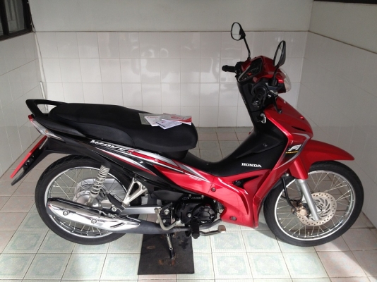 Wave110i สต๊าดเท้า วิ่ง5000 ปลายปี57 (ของแถม 4 รายการ)