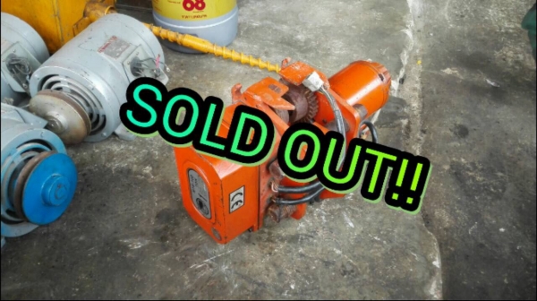 ====== Sold Out!! ====== ตัวเดินรอก Black Bear ขนาด 1 ตัน 380V. สภาพสดใหม่!! 089-2499-123 นครปฐม