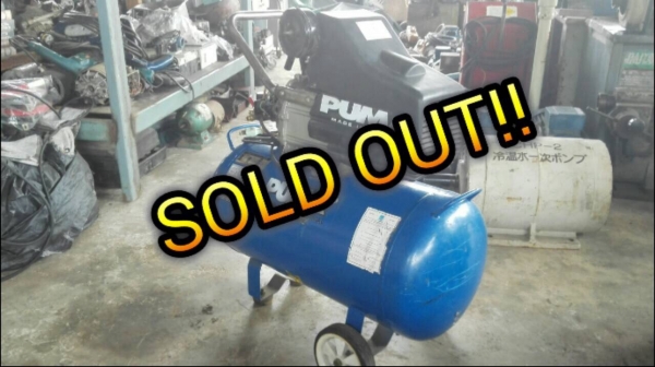 ======== Sold Out!! ======== ปั้มลม PUMA ขนาดเล็ก 3 HP. 220V. ถัง 50 ลิตร สภาพสวยใหม่พร้อมใช้!! 089-2499-123 นครปฐม