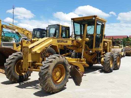 มาใหม่ !! พึ่งถึงไทยรถเกรด Caterpillar 140G นำเข้าจาก USA แท้ 1000\% Serial สูง 72V12xxx สภาพสวย ไม่เคยใช้งานในไทย