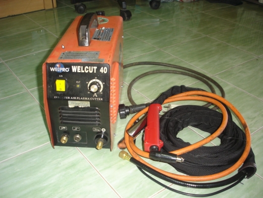 ขาย เครื่องตัดพลาสม่า WELPRO WELCUT40 สภาพใช้งานได้ดีครับ