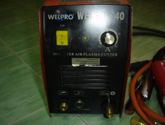 ขาย เครื่องตัดพลาสม่า WELPRO WELCUT40 สภาพใช้งานได้ดีครับ