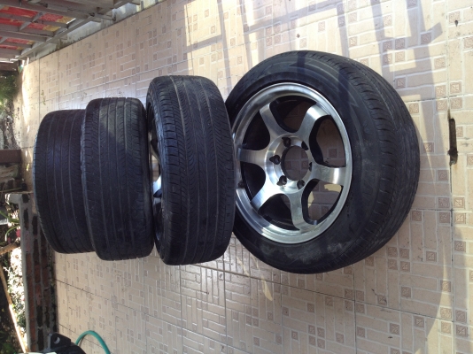 แม็ก17"6รู พร้อมยางหล่อๆ