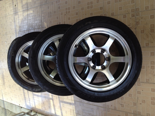 แม็ก17"6รู พร้อมยางหล่อๆ