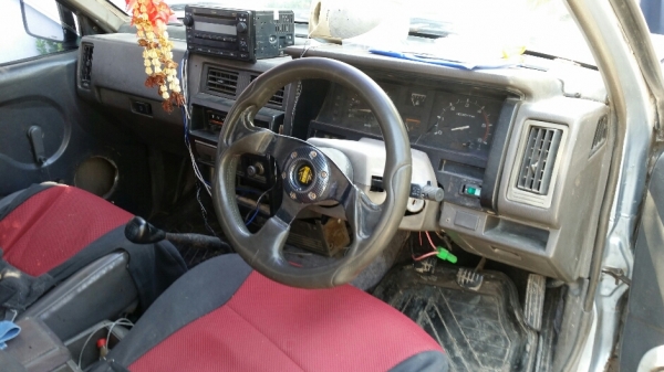 Big M แค็ปเล็ก เครื่องฝาแดง พวงมาลัยพาวเวอร์ ขับกลับได้ ทะเบียนไม่ขาด เอกสารพร้อมโอน ขาย 49,000 บาท