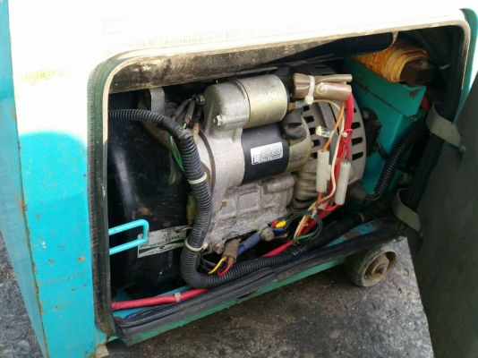 ขาย เครื่องเชื่อมพร้อมเครื่องปั่นไฟ DENYO 150S เครื่องเบนซิน เก่าญี่ปุ่น ราคาถูกมาก