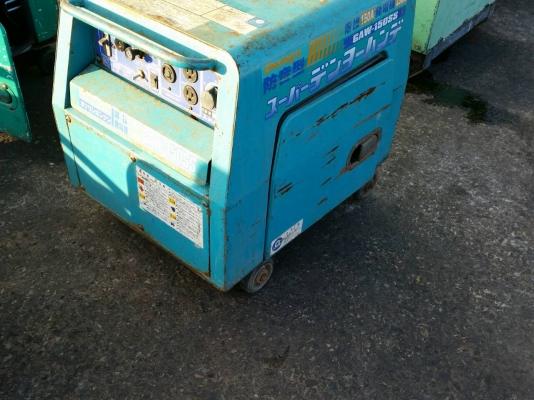 ขาย เครื่องเชื่อมพร้อมเครื่องปั่นไฟ DENYO 150S เครื่องเบนซิน เก่าญี่ปุ่น ราคาถูกมาก