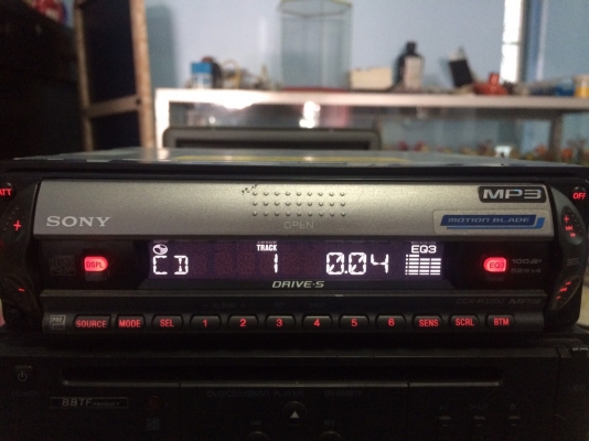 SONY CDX-R3300 MP3-RW CD-RW ปรีเอ้า1ชุด PRE SUB มือ2 ญี่ปุ่น