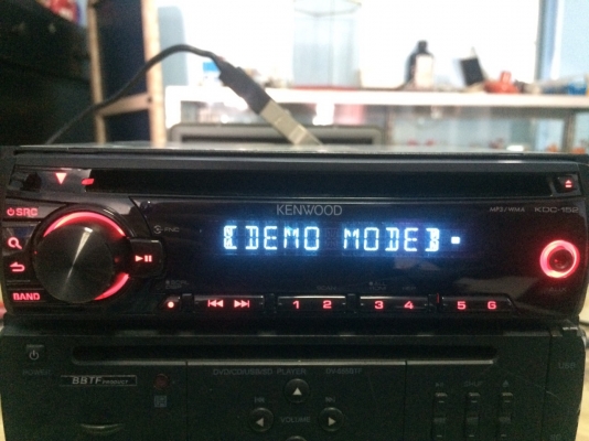 KENWOOD KDC-152 MP3-RW CD-RW AUX ปรีเอ้า1ชุด สภาพสวย มือ2 ญี่ปุ่น