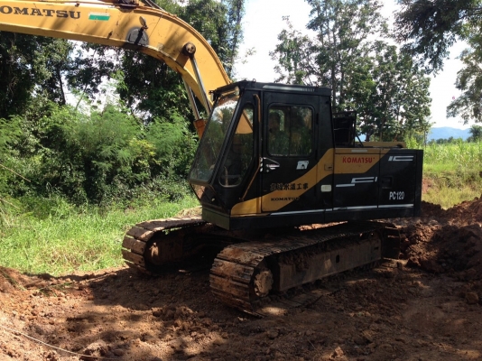 ขายแบคโฮ KOMATSU PC120-3 เอกสารใบอินวอยซ์ รถสวยใช้งานได้ดี เครื่องดี ปั้มแรงทำงานไม่โหลด