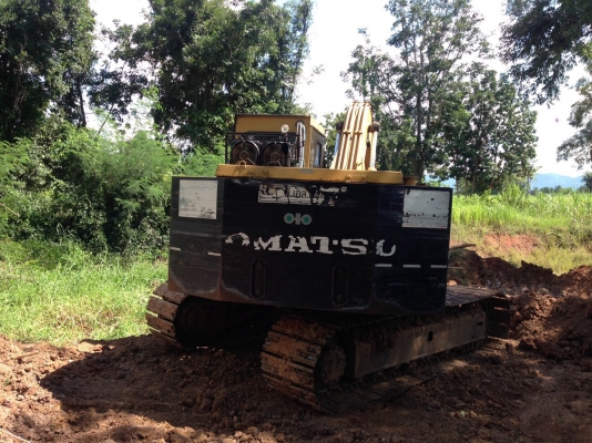 ขายแบคโฮ KOMATSU PC120-3 เอกสารใบอินวอยซ์ รถสวยใช้งานได้ดี เครื่องดี ปั้มแรงทำงานไม่โหลด