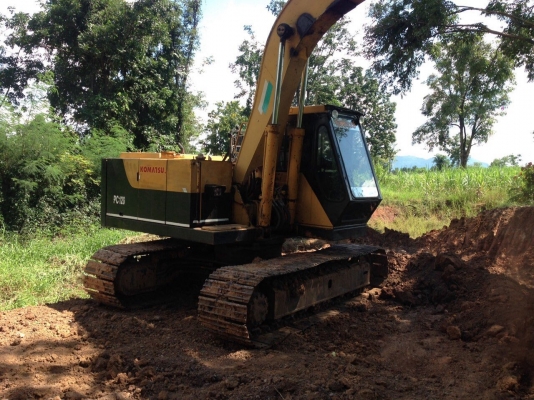 ขายแบคโฮ KOMATSU PC120-3 เอกสารใบอินวอยซ์ รถสวยใช้งานได้ดี เครื่องดี ปั้มแรงทำงานไม่โหลด
