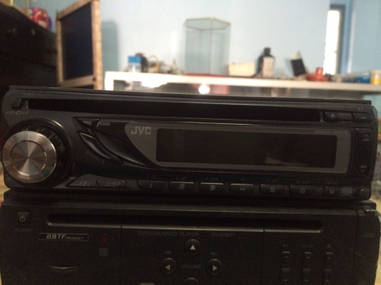 JVC KD-C313-B MP3-RW CD-RW ปรี้เอ้า1ชุด สภาพสวย มือ2 ญี่ปุ่น