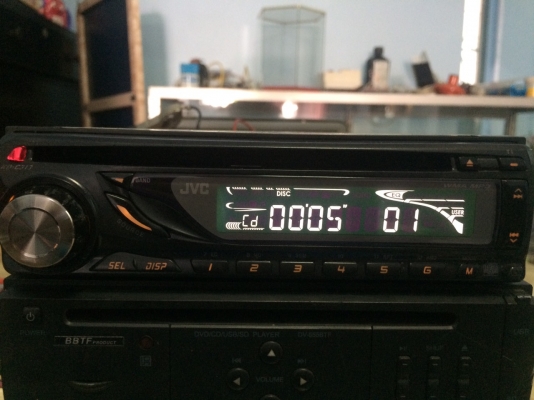 JVC KD-C313-B MP3-RW CD-RW ปรี้เอ้า1ชุด สภาพสวย มือ2 ญี่ปุ่น