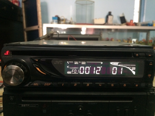 JVC KD-C313-B MP3-RW CD-RW ปรี้เอ้า1ชุด สภาพสวย มือ2 ญี่ปุ่น