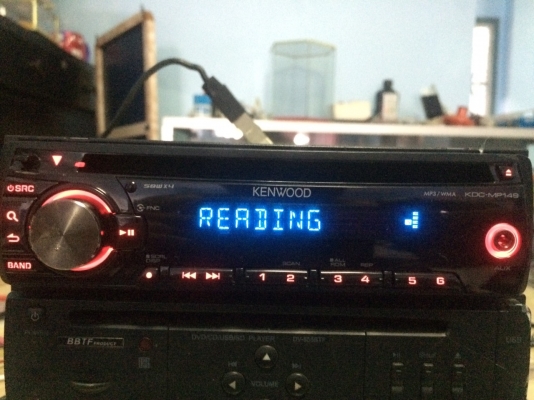 KENWOOD KDC-MP149 MP3-RW CD-RW AUX ปรี้เอ้า1ชุด สภาพสวย มือ2 ญี่ปุ่น