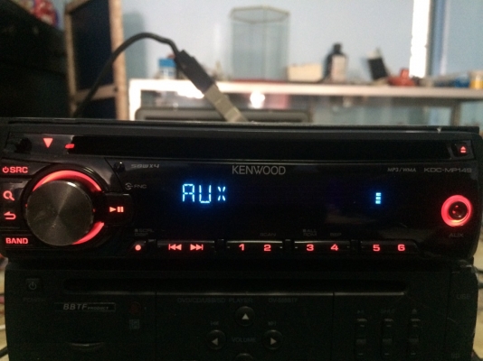 KENWOOD KDC-MP149 MP3-RW CD-RW AUX ปรี้เอ้า1ชุด สภาพสวย มือ2 ญี่ปุ่น