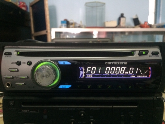Pioneer DEH-P510zz MP3-RW CD-RW AUX ครอสโอเวอร์ในตัว ปรีเอ้า1ชุด ลูกเล่นค่อนข้างเยอะ คุมกล่องCD มือ2 ญี่ปุ่น