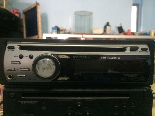 Pioneer DEH-P510zz MP3-RW CD-RW AUX ครอสโอเวอร์ในตัว ปรีเอ้า1ชุด ลูกเล่นค่อนข้างเยอะ คุมกล่องCD มือ2 ญี่ปุ่น