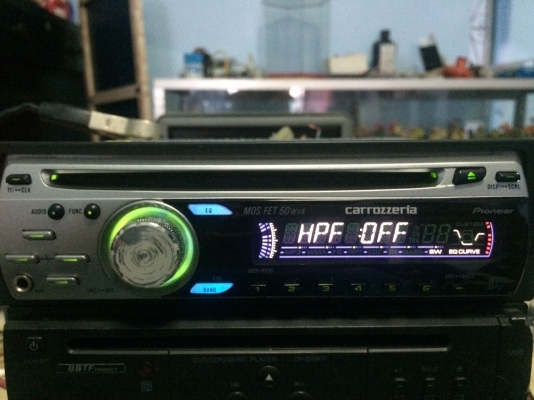 Pioneer DEH-P510zz MP3-RW CD-RW AUX ครอสโอเวอร์ในตัว ปรีเอ้า1ชุด ลูกเล่นค่อนข้างเยอะ คุมกล่องCD มือ2 ญี่ปุ่น