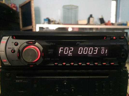 Pioneer DEH-2950MP MP3-RW CD-RW AUX ปรีเอ้า1ชุด สภาพสวย มือ2 ญี่ปุ่น