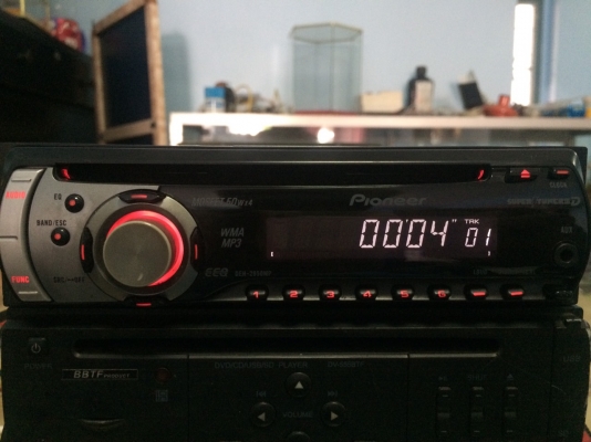 Pioneer DEH-2950MP MP3-RW CD-RW AUX ปรีเอ้า1ชุด สภาพสวย มือ2 ญี่ปุ่น