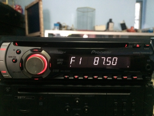 Pioneer DEH-2950MP MP3-RW CD-RW AUX ปรีเอ้า1ชุด สภาพสวย มือ2 ญี่ปุ่น