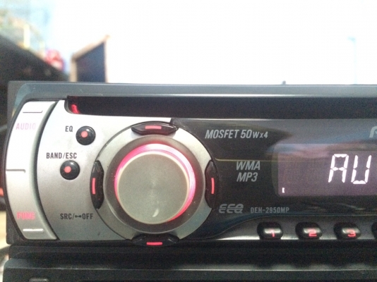 Pioneer DEH-2950MP MP3-RW CD-RW AUX ปรีเอ้า1ชุด สภาพสวย มือ2 ญี่ปุ่น