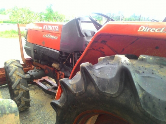 ขายรถไถ KUBOTA L4508 DI พร้อมดันหน้า ราคา 220,000 ทะเบียนพร้อมโอน id line=0818618678 id line=carbonthai