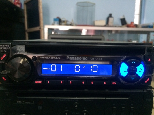 PANASONIC CQ-C1300D MP3-RW CD-RW AUX ปรี้เอ้า3ชุด AUX1ขุด คุมกล่องCD สภาพสวย มือ2 ญี่ปุ่น PANASONIC CQ-C1300D MP3-RW CD-RW AUX ปรี้เอ้า3ชุด AUX1ขุด คุมกล่องCD สภาพสวย มือ2 ญี่ปุ่น