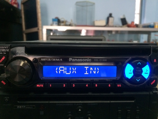 PANASONIC CQ-C1300D MP3-RW CD-RW AUX ปรี้เอ้า3ชุด AUX1ขุด คุมกล่องCD สภาพสวย มือ2 ญี่ปุ่น PANASONIC CQ-C1300D MP3-RW CD-RW AUX ปรี้เอ้า3ชุด AUX1ขุด คุมกล่องCD สภาพสวย มือ2 ญี่ปุ่น