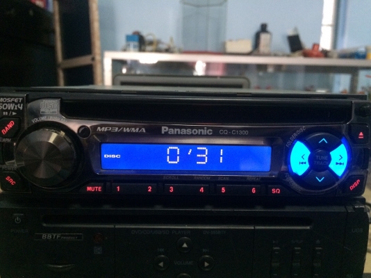 PANASONIC CQ-C1300D MP3-RW CD-RW AUX ปรี้เอ้า3ชุด AUX1ขุด คุมกล่องCD สภาพสวย มือ2 ญี่ปุ่น PANASONIC CQ-C1300D MP3-RW CD-RW AUX ปรี้เอ้า3ชุด AUX1ขุด คุมกล่องCD สภาพสวย มือ2 ญี่ปุ่น