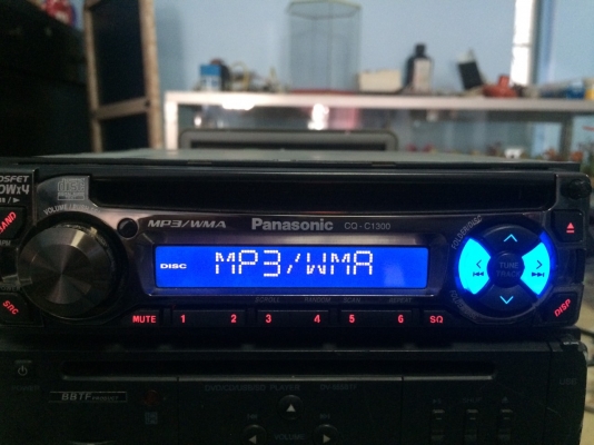 PANASONIC CQ-C1300D MP3-RW CD-RW AUX ปรี้เอ้า3ชุด AUX1ขุด คุมกล่องCD สภาพสวย มือ2 ญี่ปุ่น PANASONIC CQ-C1300D MP3-RW CD-RW AUX ปรี้เอ้า3ชุด AUX1ขุด คุมกล่องCD สภาพสวย มือ2 ญี่ปุ่น