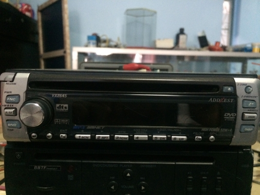 ADDZEST VXZ645 24Bit 4V 5.1CH DVD-RW VCD-RW MP3-RW CD-RW AUX ปรีเอ้า3ชุด AUX1ชุด CENTER1ชุด Vedio 2ชุด สภาพสวย มือ2 ญี่ปุ่น  Line:Mcballza