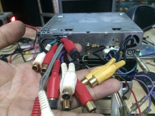 ADDZEST VXZ645 24Bit 4V 5.1CH DVD-RW VCD-RW MP3-RW CD-RW AUX ปรีเอ้า3ชุด AUX1ชุด CENTER1ชุด Vedio 2ชุด สภาพสวย มือ2 ญี่ปุ่น  Line:Mcballza