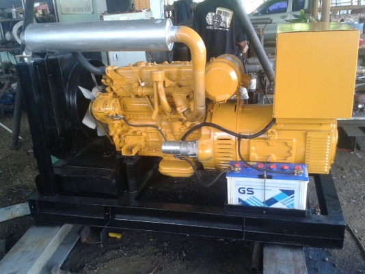 ขายเครื่องปั่นไฟ 30 KVA สภาพสวยพร้อมใช้งาน
