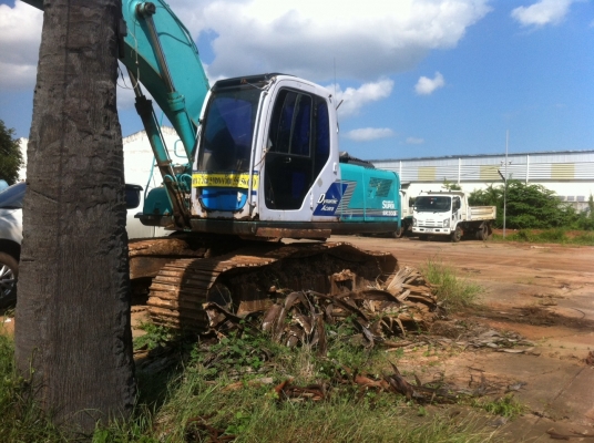 ขายด่วนรถแบคโฮYN10ชุปเปอรทำงานได้5พันกว่าชัวโมงมีเลม