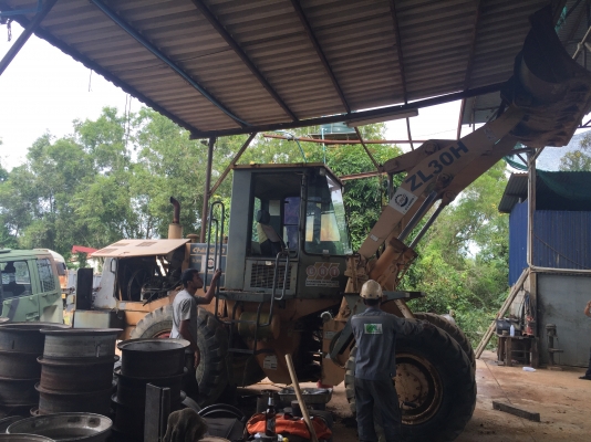 (ลดเหลือคันละ450000)รถตักล้อยาง ZL30H..ของ TMC..CHANGLIN มี2คัน รถจอดไม่ได้ใช้ แต่รถใช้งานได้ปกติ