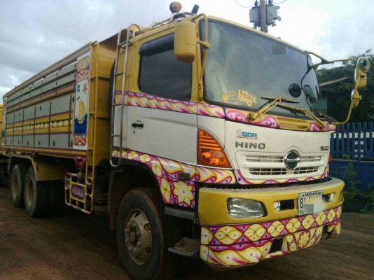 ขายสิบล้อพ่วงดั้มลูก3เพลาMEGA344แรงยูโร3 Hi-Speedปี54