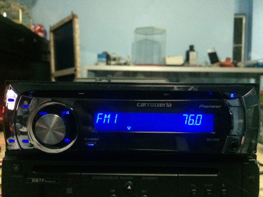 Pioneer DEH-P540 USB IPOD MP3-RW CD-RW AUX ปรีเอ้า1ชุด คุมกล่องCD สภาพสวย มือ2 ญี่ปุ่น