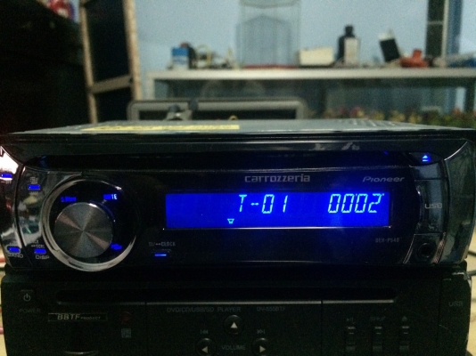 Pioneer DEH-P540 USB IPOD MP3-RW CD-RW AUX ปรีเอ้า1ชุด คุมกล่องCD สภาพสวย มือ2 ญี่ปุ่น