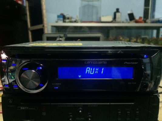 Pioneer DEH-P540 USB IPOD MP3-RW CD-RW AUX ปรีเอ้า1ชุด คุมกล่องCD สภาพสวย มือ2 ญี่ปุ่น