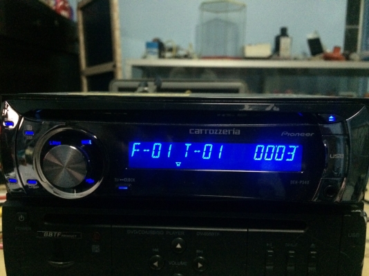 Pioneer DEH-P540 USB IPOD MP3-RW CD-RW AUX ปรีเอ้า1ชุด คุมกล่องCD สภาพสวย มือ2 ญี่ปุ่น