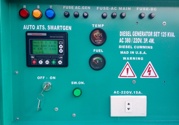 เครื่องปั่นไฟใหม่ 50 KVA.รับประกัน 1 ปี ATS.