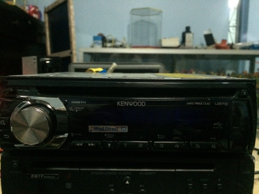 KENWOOD U373 USB IPOD MP3-RW CD-RW AUX ปรีเอ้า1ชุด สภาพสวย มือ2 ญี่ปุ่น